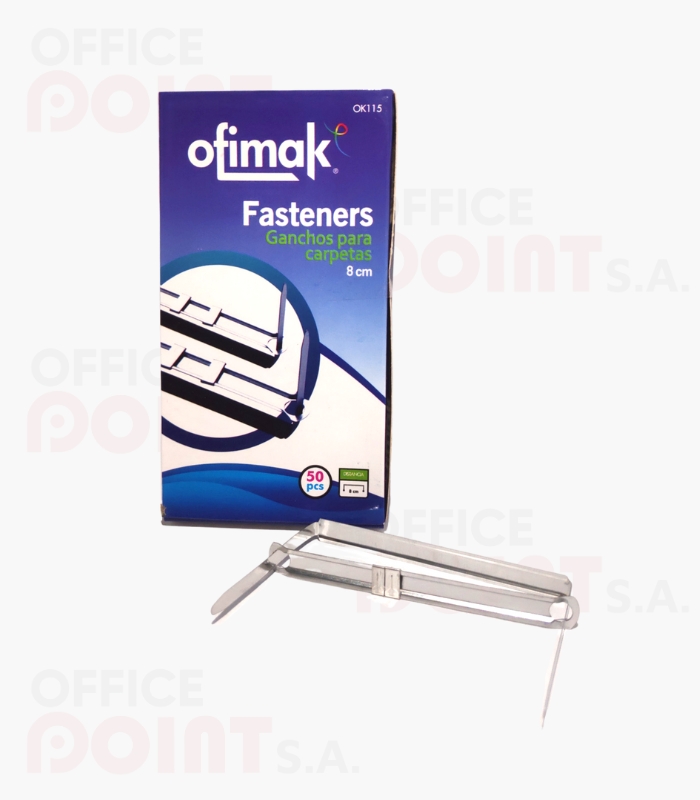 Fastener ganchos metálicos ofimak – Office Point S.A.