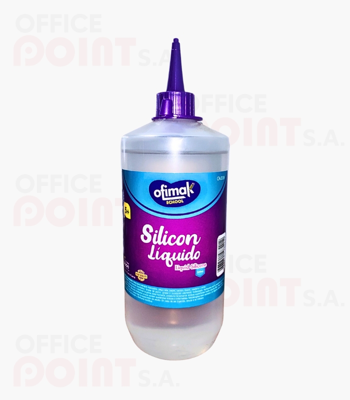 Silicona líquida transparente 500ml ofimak – Office Point S.A.
