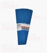 Papel crepe amarillo