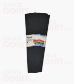 Papel crepe negro