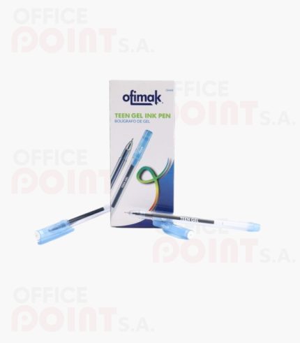 Lapicero azul teen gel